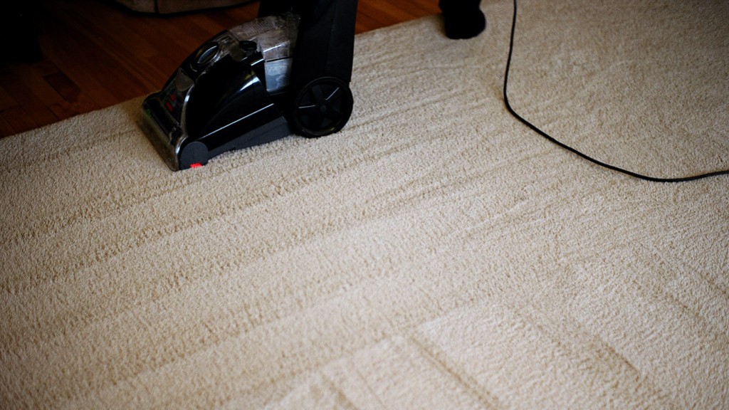 How to remove depressions in carpet?