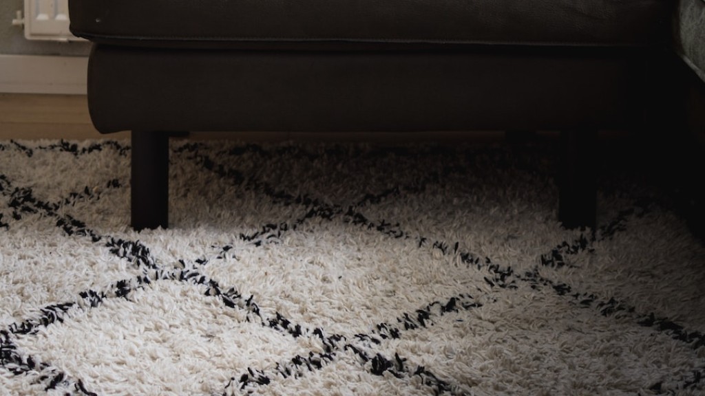 How do you remove furniture dents from carpet?